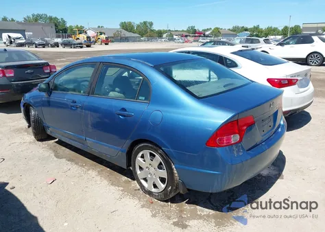 2008 Honda Civic Lx from USA, damaged, VIN 1HGFA16508L018705